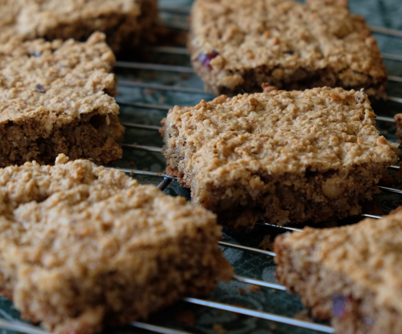 Suikervrije ontbijtcake met havermout