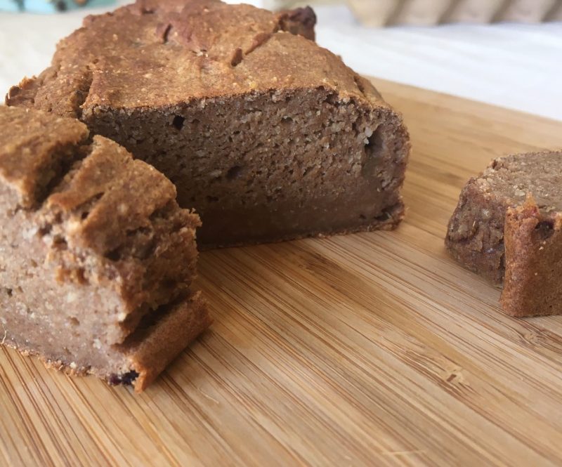 Vegan, gluten- & suikervrije ontbijtkoek