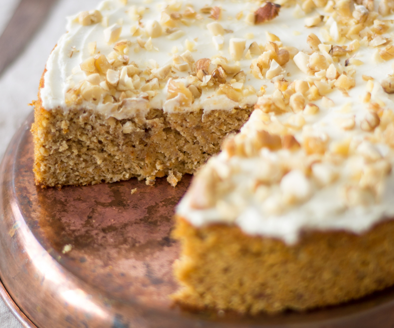 Vegan carrot cake