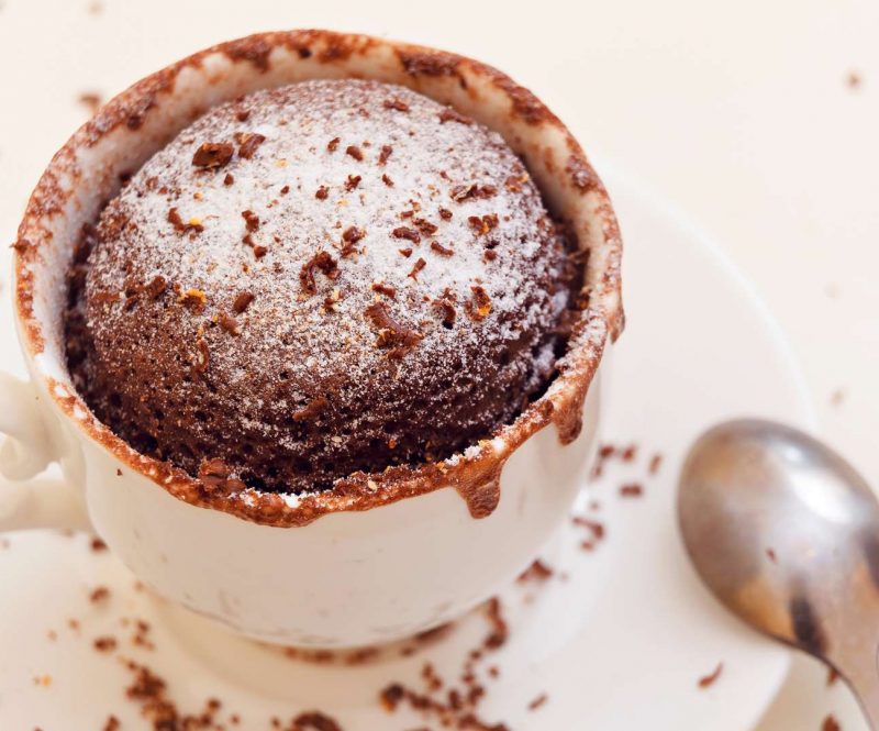 Zo maak je de lekkerste chocolade mug cake