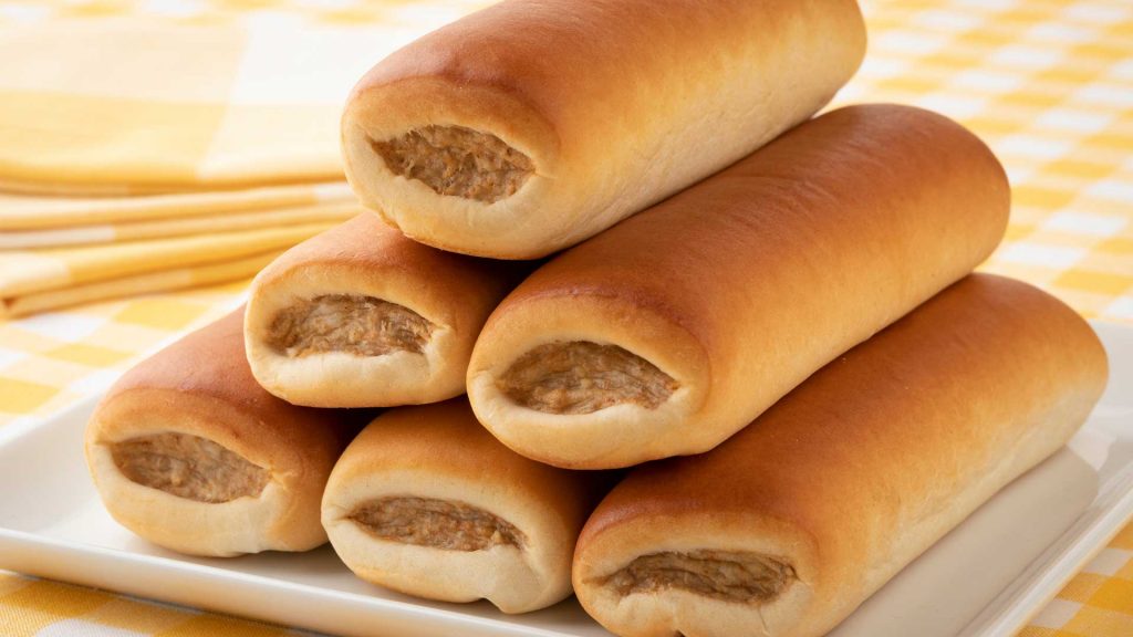 Vegan worstenbroodjes