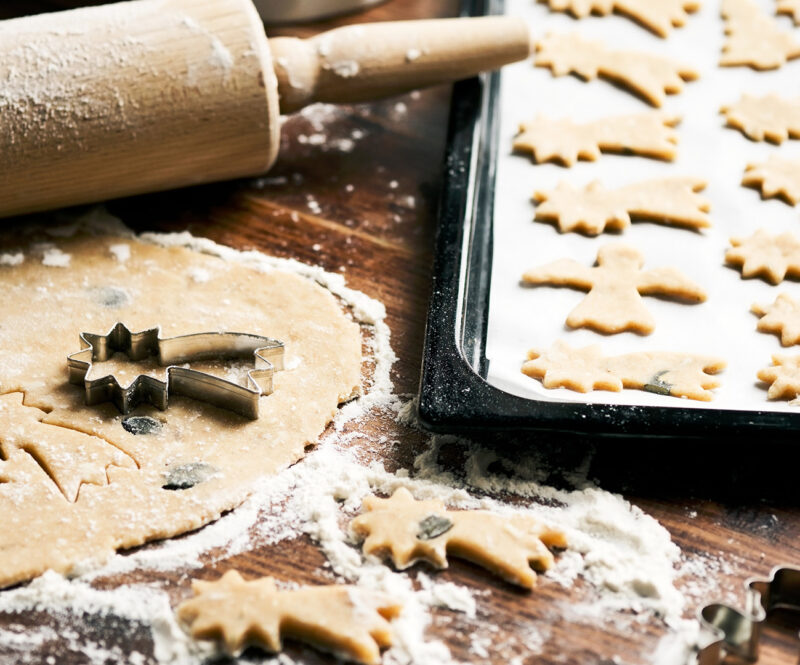 Vegan kerstkoekjes recept