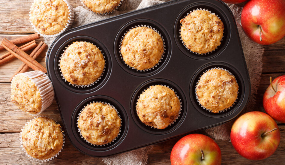 Appel kaneel muffins