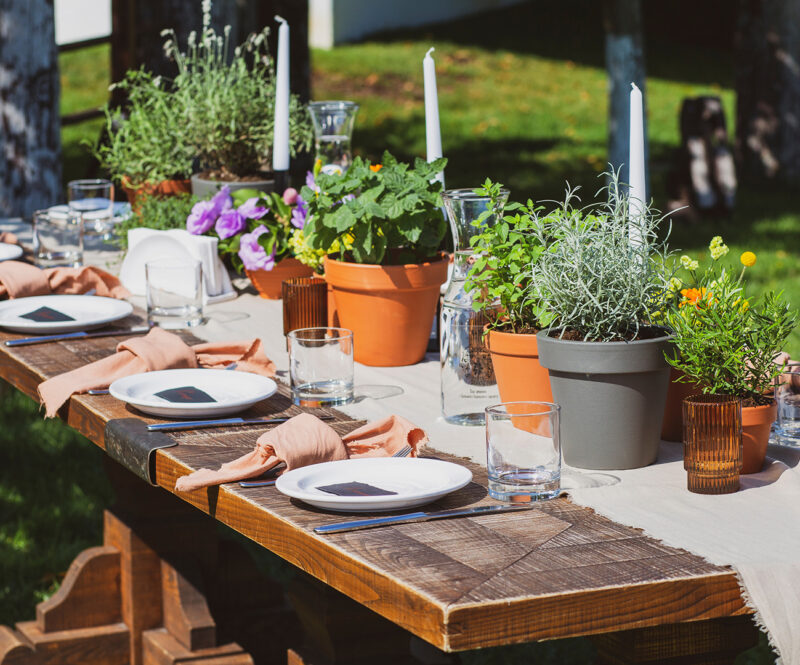 Het ultieme zomerse tuindiner