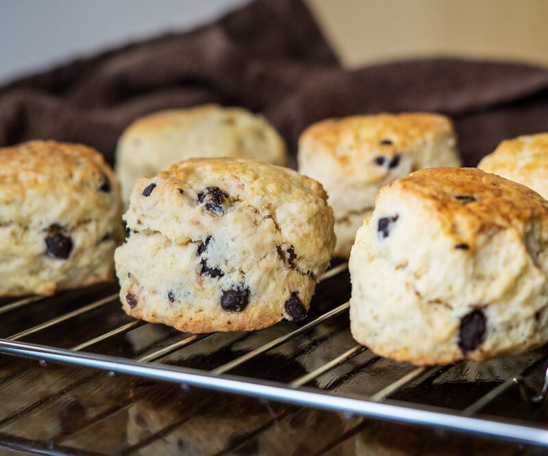 Zo maak je de lekkerste scones met chocolate chips