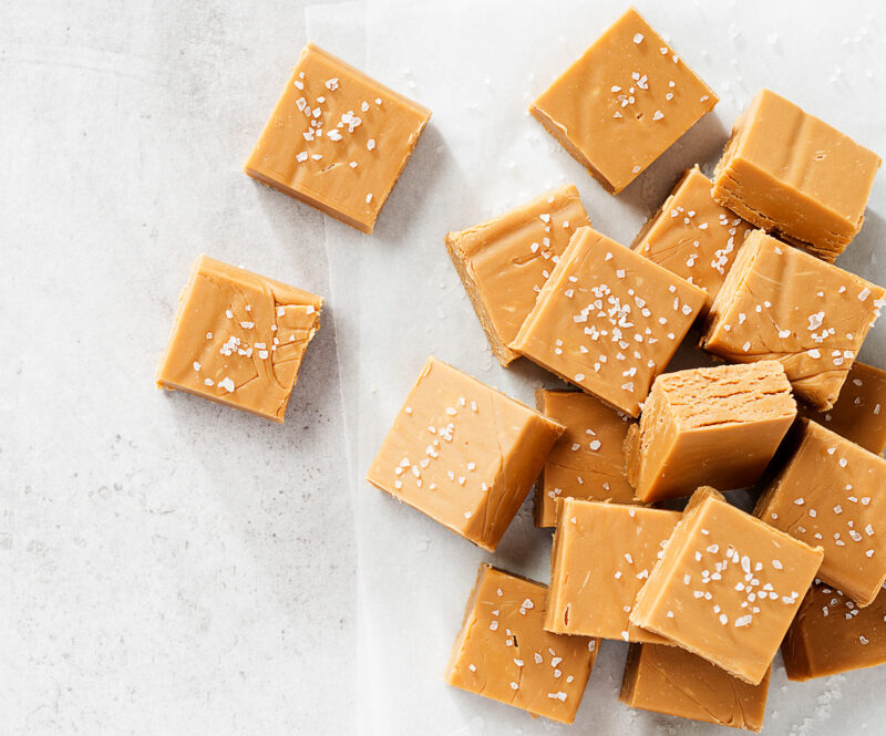 Karamel zeezout fudge: het ultieme recept