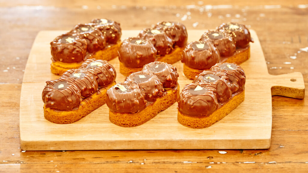 Slofjes met karamel